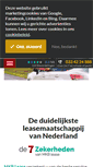 Mobile Screenshot of mkblease.nl